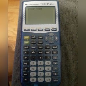 Texas Instruments TI-83 Plus Graphing Calculator 10- Digit LCD